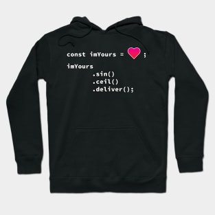 Signed Sealed Delivered Coding Humor - Sin Ceil Deliver, I'm Yours Premium Hoodie